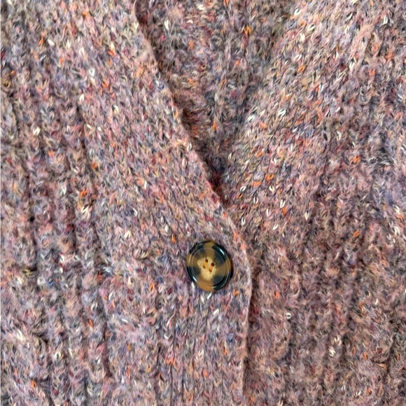 Cozy Pink Knit Cardigan - Picture 3 of 7